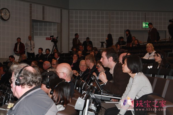 2011瑞士巴塞爾鐘表珠寶展新聞媒體記者發布會