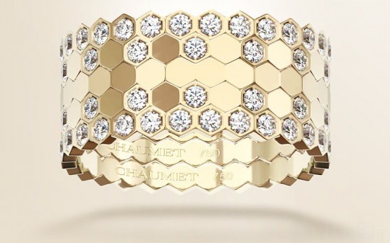 愛(ài)的蜂巢 Chaumet Bee My Love婚戒系列 愛(ài)的蜂巢 Chaumet 尚美Bee My Love婚戒系列