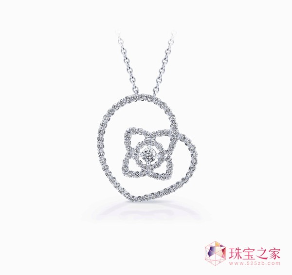 DE BEERS ENCHANTED LOTUS 鉆石鏈墜